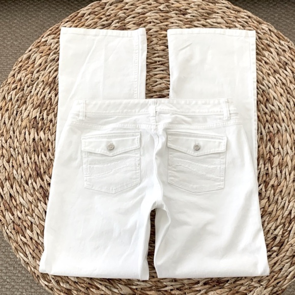 WHBM White Blanc Bootcut Jean - Picture 5 of 14
